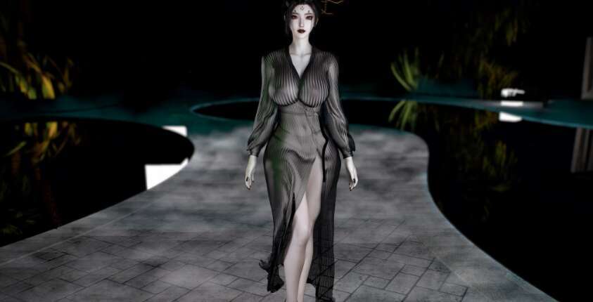 【3D同人视频/全动态/VAM】性感御姐脱衣裸舞诱惑 婀娜动人身段极致妩媚【1V+2.6G】