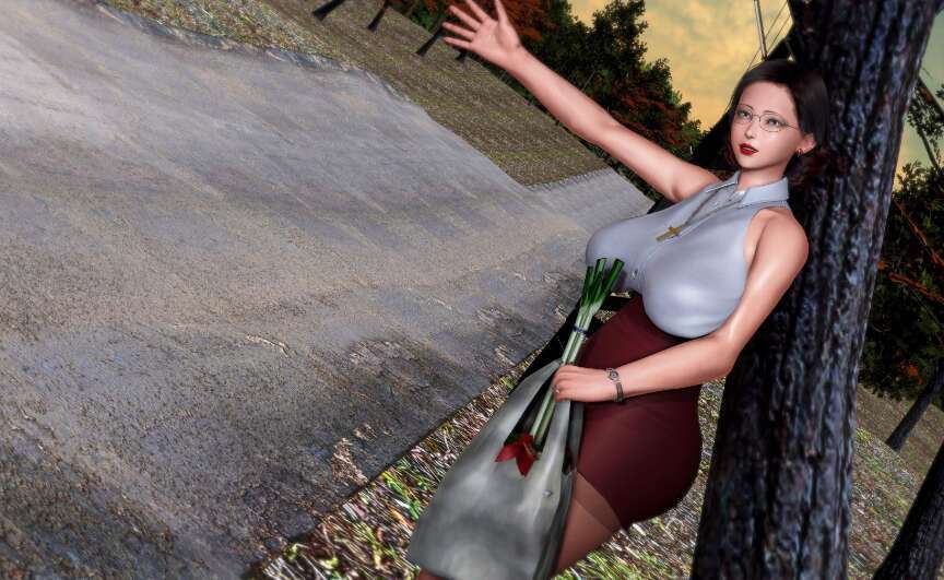 【3D漫画/全彩/无修】强势女教师妈妈+危险的载客车【578M】