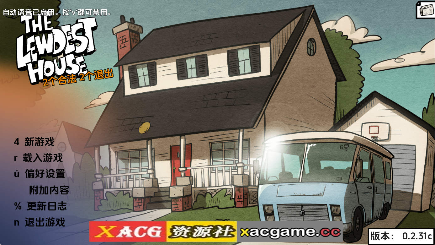 【PC+安卓+IOS/欧美SLG】最淫荡的房子v0.2.31c AI版【1.12G/汉化/动态/更新】