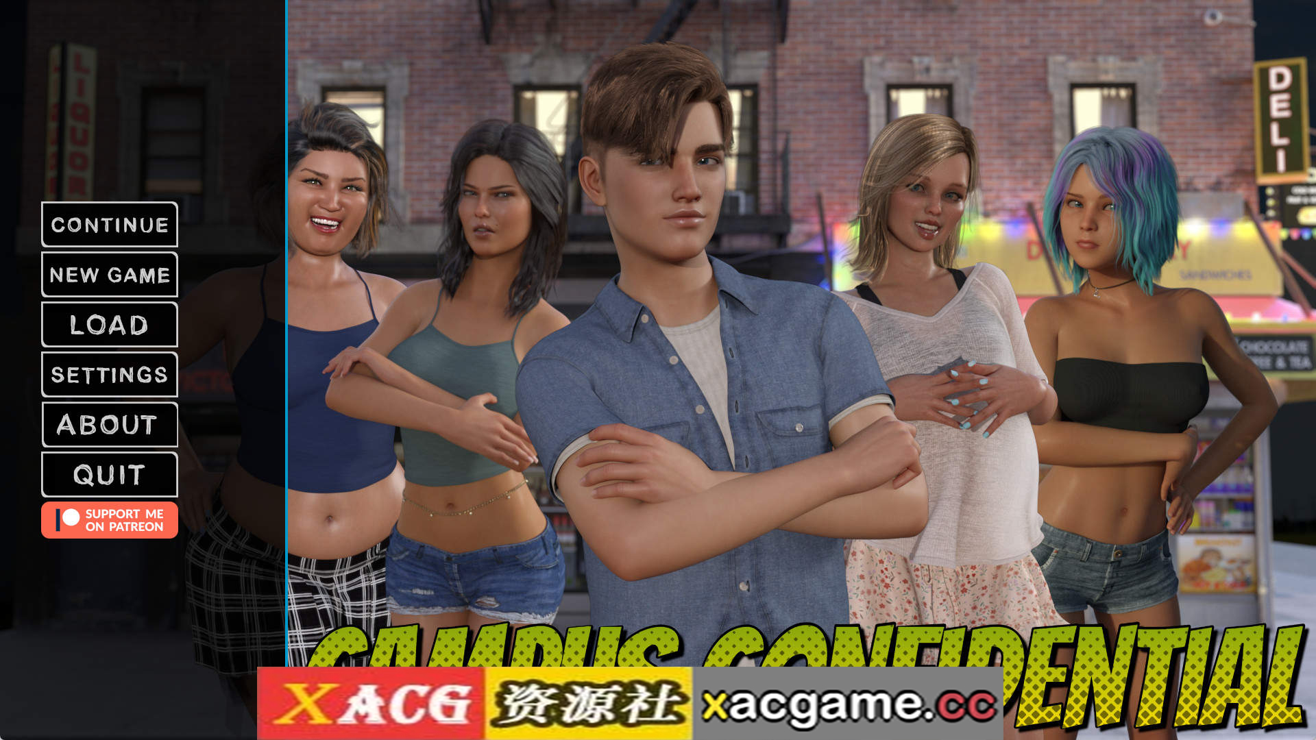 【PC+安卓+IOS/欧美SLG】校园机密v0.37 AI版【1.48G/汉化/动态/更新】