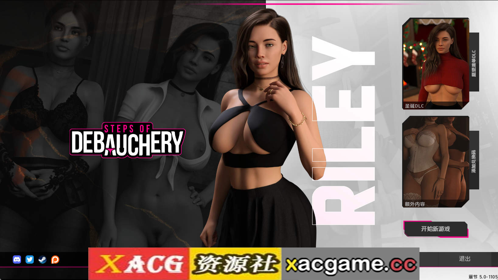 【PC/欧美SLG】放荡的脚步Ep.5.0 官中版【9.4G/汉化/动态/更新]